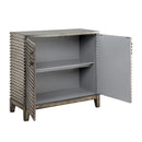 Fancy Design Chest With Ample Storage - Gray