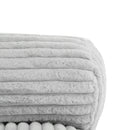 Latina - Indoor Foldbable Bean Bag Lounge Chair - Light Gray