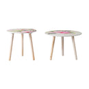 Nature-Inspired Side Tables (Set of 2)