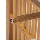 Modern Outdoor Woven Lounge Chair With Solid Wood Frame - Teak