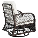 3 Piece Outdoor Chair & Table Set Chat Set, 2 Person Rattan Seating Group