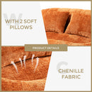 Bean Bag Lazy Sofa, Durable Comfort Lounger High Back Bean Bag Chair Couch