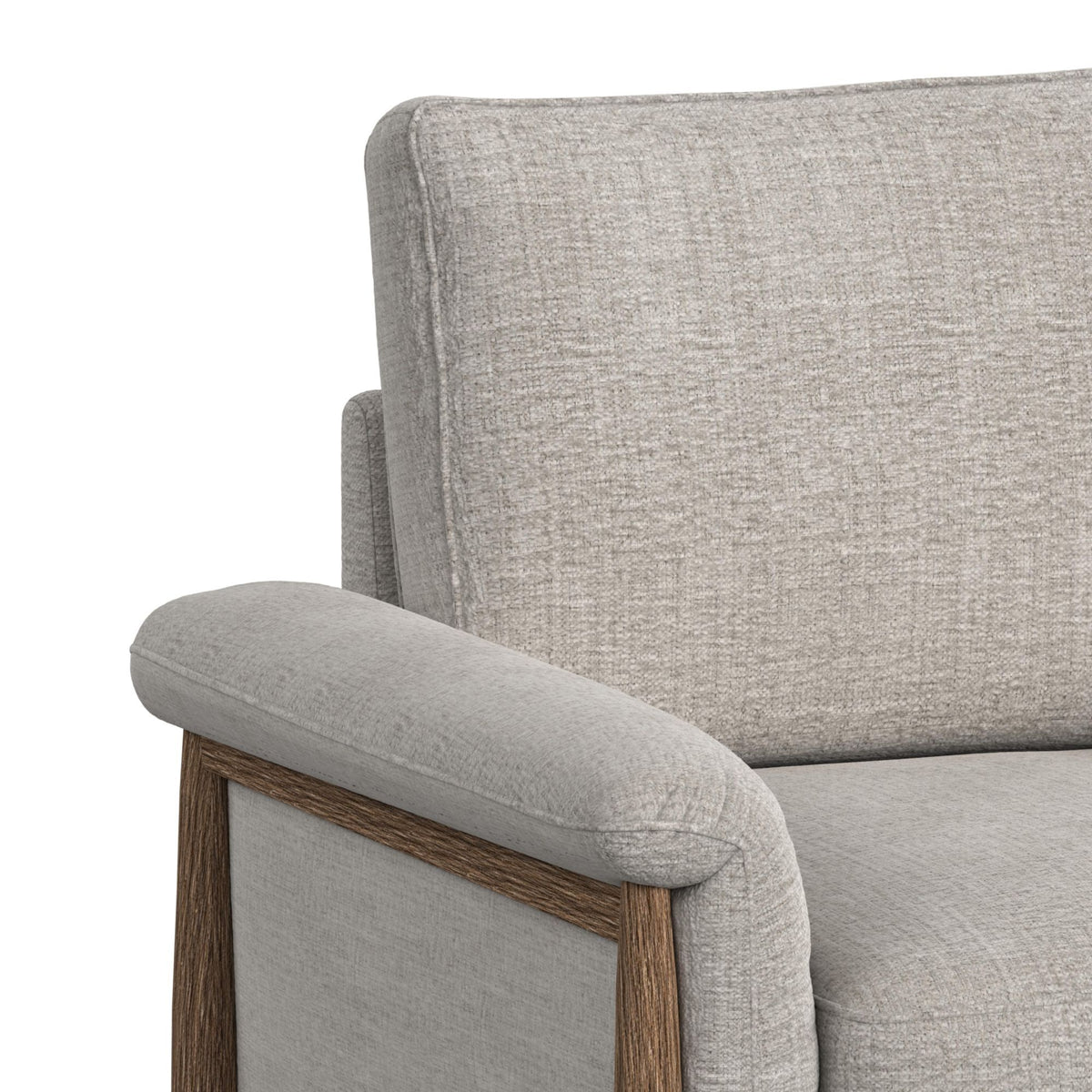 Comet Accent Chair in Laurance Light Gray by Elements International, view 2