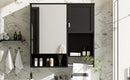 Modern Wall Mounted Bathroom Medicine Cabinet, Bathroom Wall Storage Cabinet With Mirror