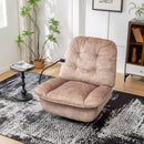 Modern Swivel Gliding Recliner Chair With Rocking Function And Phone Holder, Large Comfortable