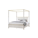 Malco - 4 Post Bed With Upholstered Headboard