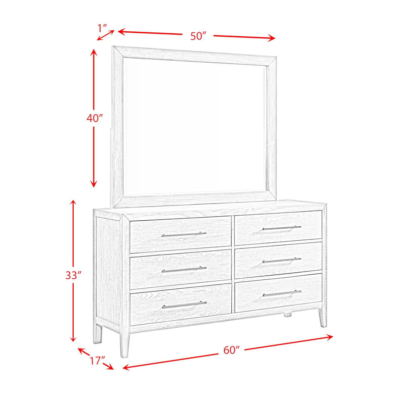 Versailles - Contemporary Panel Bedroom Set