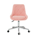 Adjustable And Space-Saving Chair With Golden Electroplated Legs