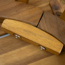 Outdoor Round Top Dining Table, Round Bistro Table - Teak