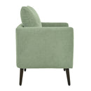 Modern Accent Upholstered Armchair With Pillow