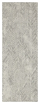 Sunshine - 5'3" X 7'3" Indoor, Outdoor Area Rug - Silver