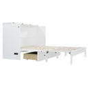 Murphy Bed With Large Drawers