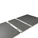 Katia - Dining Table With Leaf - Rustic Gray & Weathered White