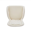 Velvet Fabric Counter Height Bar Stools (Set of 2)