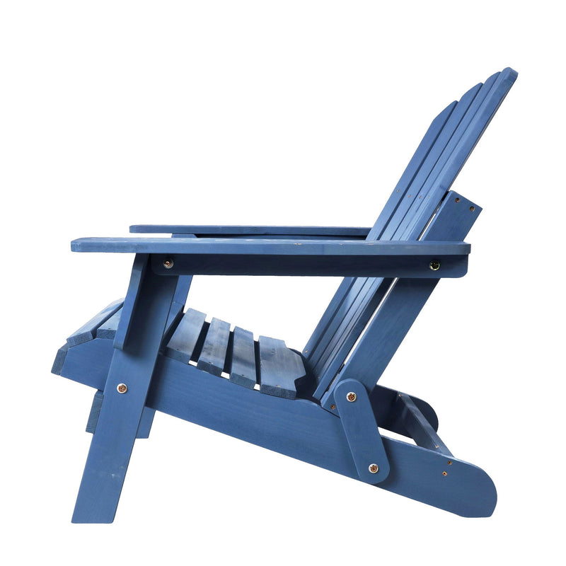 Oversize Outdoor Folding Adirondack Chair, Patio Chair For Garden
