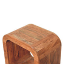 Darcy - Round Nightstand - Brown