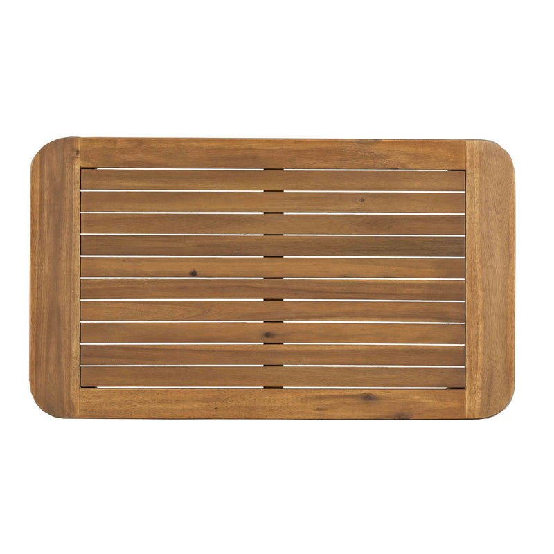 Westin - Outdoor Acacia Wood Coffee Table - Teak / Beige