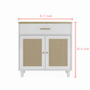 Cat Litter Box Enclosure With Scratch Pad, Hidden Litter Box Furniture, Wooden Pet House Sideboard, Storage Cabinet, Fit Most Cat And Litter Box, For Living Room Bedroom Office - White / Light Brown