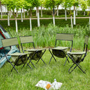 Folding Outdoor Chairs With Storage Bag, Portable Chair For Indoor, Outdoor Camping, Picnics And Fishing