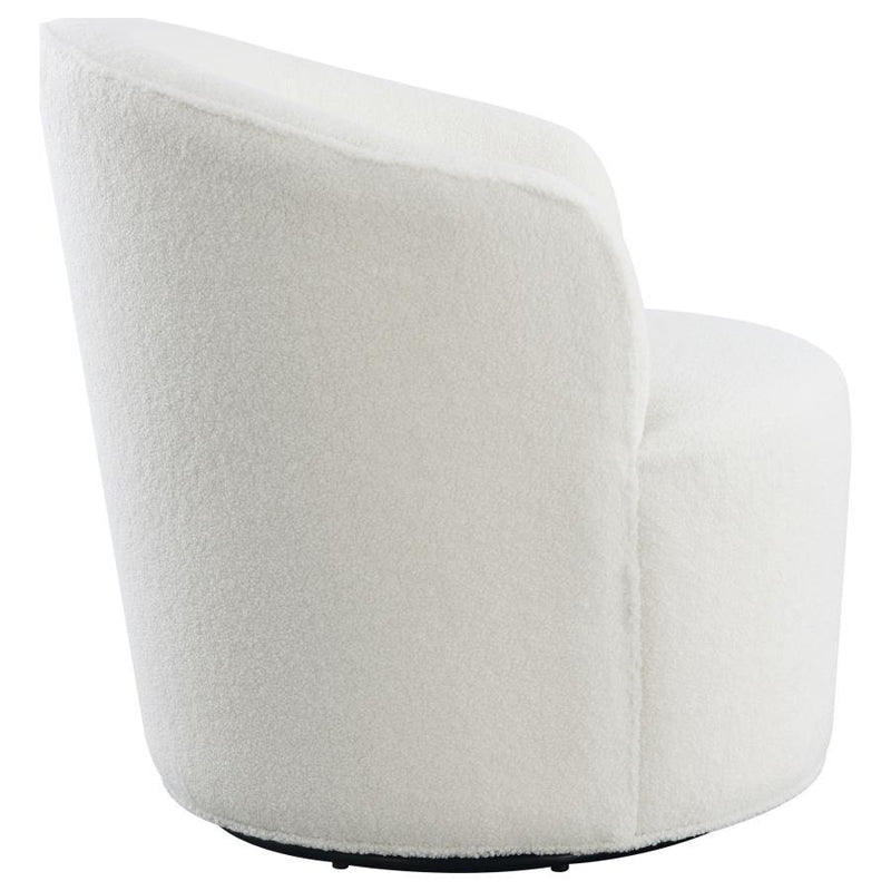 Joyce - Upholstered Barrel Back Swivel Chair