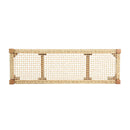 Angie - Bench Outdoor Seating Acacia Wood Faux Rattan - Teak