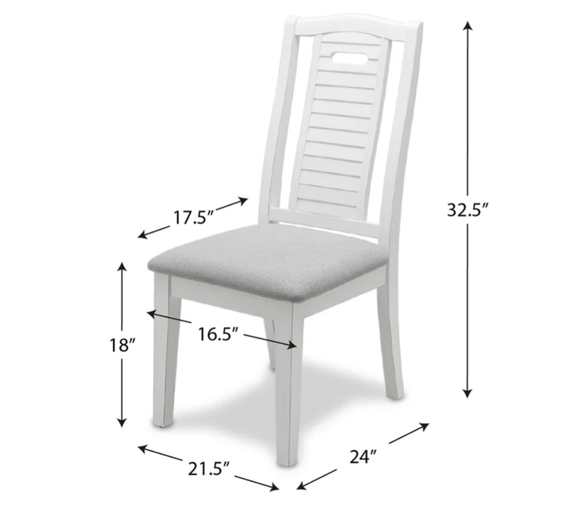 Islamorada Dining Chair Shutter Back