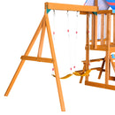 Children's Playset 3 In 1 With Slide, Swings, And Climber