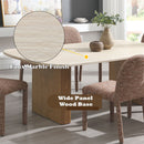 Lidi - Dining Table - Brown / Natural