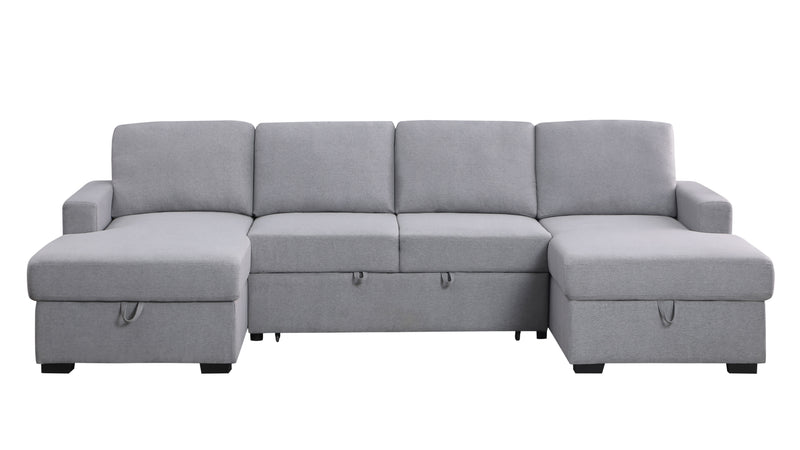 3 Piece Upholstered Sectional