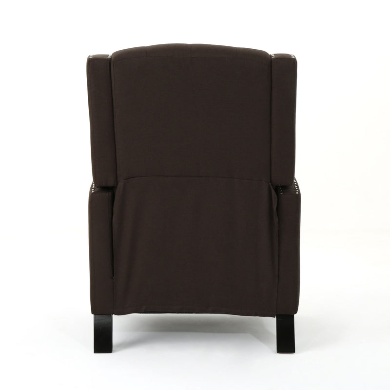 Classic Fabric Push Back Chair