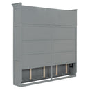 Murphy Wall Bed With Top Cabinets & Wine Rack