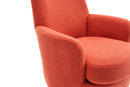 Teddy Swivel Barrel Chair, Swivel Accent Chairs Armchair For Living Room