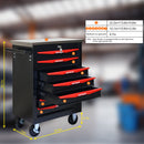 Drawer Multifunctional Tool Cart With Wheels For Garage