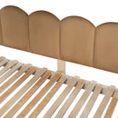 Extended Bed With Arched Roof And Trundle