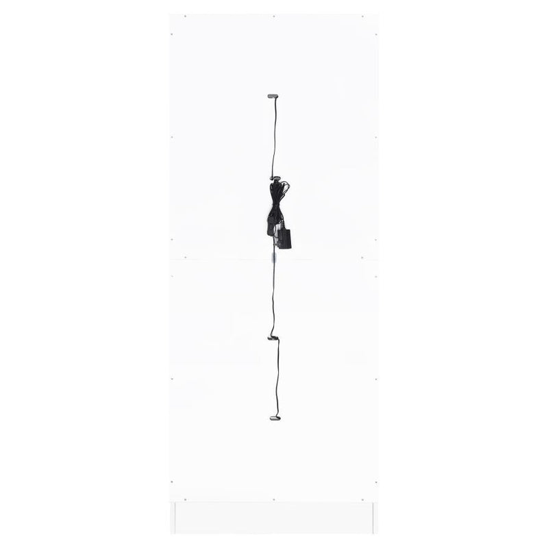 Cabra - 4-door LED Curio Display Cabinet
