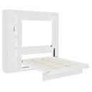 Murphy Wall Bed With Shelves, Wardrobe And LED Lights