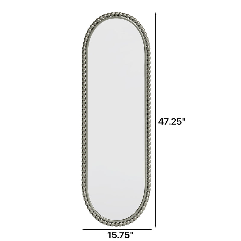 Oval Retro Mirror, Wall Hanging Mirror For Living Room