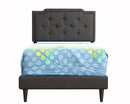 Button Tufted Bed Charming For Cozy Spaces