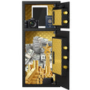 Large Double Door Coin Operated Safe, Digital Security Safe With Fireproof And Waterproof Bag