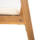 Outdoor 7 Piece Dining Set With Rope Woven Armchairs