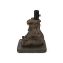 Charming Elephant Umbrella Base With Concrete Design - Gray