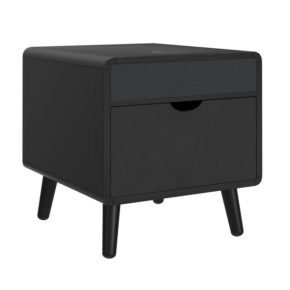 Halo Smart Occasional Table Set in Black by Elements International, view 4
