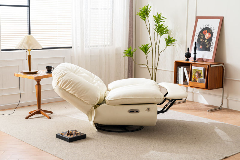 Power Recliner Swivel Glider USB Charger With Bluetooth Music Player, Sleep, Working, Game And Leisure