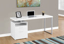 Computer Desk For Home Office, Laptop, Left Right Set - Up, Storage Drawers, Contemporary & Modern