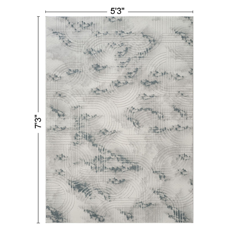 Geometrix - Area Rug With Geometric 3D Effect