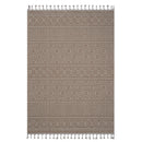 Guros - 6' X 9' Geometric Indoor / Outdoor Area Rug - Mocha