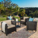 Stylish Outdoor Club Chair With Weather Resistant Cushions