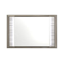 Star - Mirror With Built In LED And Frame - White