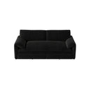 Queen Pull Out Sofa Bed, 3 In 1 Convertible Sleeper Sofa With Side Storage