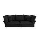 Modern Comfy Upholstered Sofa Cloud Couch, Deep Seat Couches With Multiple Large Soft Pillows